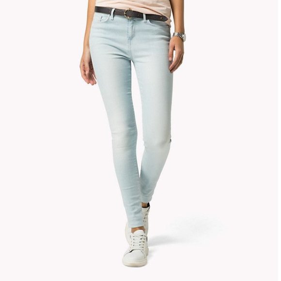 FADED WASH PUSH UP JEGGING FIT JEAN - Picture 1 of 3